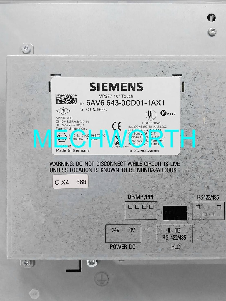 6AV6 643-0CD01-1AX1 | MECHWORTH